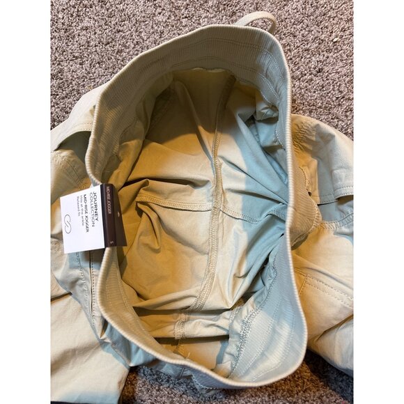 NEW CALIA Nyluxe Mid-Rise Relaxed-Fit Ankle Joggers in Soft Green Size Small - Picture 10 of 11